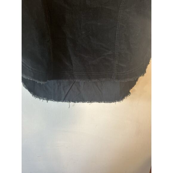 $65 Offline Aerie Quarter Zip Corduroy Shacket Pullover Black XS NWT FITS LARGE - Picture 6 of 8